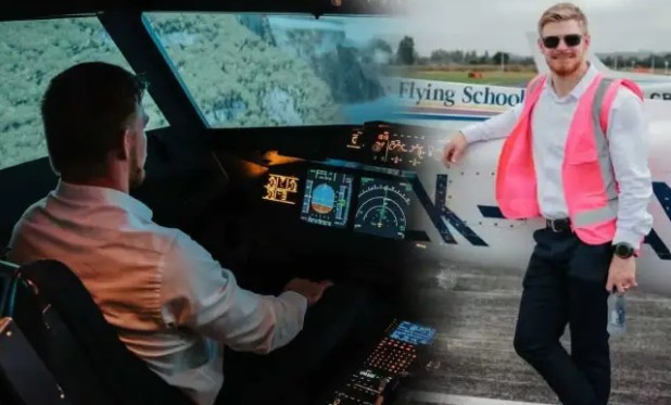 పైలట్ గా మారిన ఫిలిప్స్..గాల్లో ఆల్ రౌండర్ చక్కర్లు